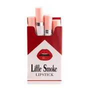 4 Colors Waterproof Cigarette Lipstick Set Matte Lasting Lipstick