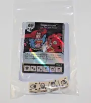 DC Dice Masters Green Arrow Flash * SUPERMAN * Set RARE FOIL CUR + 4 DICE 199