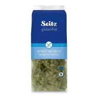 在飛比找PChome24h購物優惠-【賽茲Seitz】賽茲無麩質義大利菠菜麵 (500g/包)(