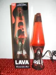 GHOSTFACE SCREAM LAVA LAMP - HALLOWEEN HORROR DISPLAY LAMP DECOR LIGHT RARE HTF