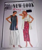 NEW LOOK #6168 - EASY SEPARATES, TROUSERS, SKIRT & TUNIC, SIZE 8-18