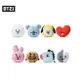 APP下單享點數9%｜BT21毛絨抱枕30CM卡通動漫臉型抱枕靠墊居家生活用品LINE FRIENDS 動漫周邊