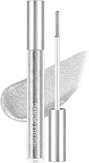 Glitter Waterproof Mascara, Volumizing Long-Lasting Smudge-Proof Small Wand Brush Mascara | Diamond Mascara For Lifting, Curling, Multiplying Eyelash