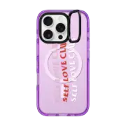 iPhone 16 Pro Impact Ring Stand Case MagSafe Compatible SELF LOVE CLUB
