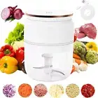 300ML Food Processor Electric Vegetable Chopper Multi Blender Meat Fruit Mixer