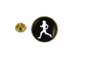 pins pin's badge metal lapel hat button jogger trail running