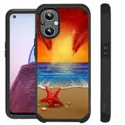 FUSION Case For OnePlus Nord N20 5G Hybrid Phone Cover SUNSET BEACH