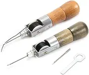 KONTONTY 1Pc DIY Leather Sewing Machine Portable Leather Stitching Tool for Craft Projects Durable and Practical Handheld Needle and Sewing