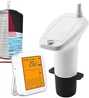 Water Level Sensor | Ultrasonic Water Level Indicator - Multifunctional Digital Display Detector Meter for Tank Capacity Gauge Container Home Measurement