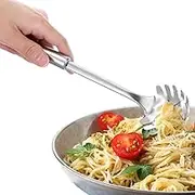Noodle Spoon Utility - Metal Spaghetti Scoop | Pasta Scoop Utensil, Pasta Serving Spoon, Ergonomic Handle Noodle Spoon, Spaghetti Server for Home