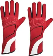 [perfk] Karting Gloves Cycling Gloves Protective Lightweight Shock Absorption for Men Motorcycle Winter Gloves for Snowmobile Driving