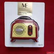 ME Modern Expressions Mini Retro Radio Hi-Fi Sound [New in Packaging]