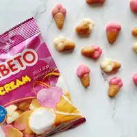在飛比找蝦皮商城優惠-【BEBETO】冰淇淋造型軟糖 (80公克/包)