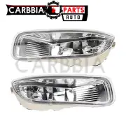 Fits Toyota 2003-2004 Corolla Fog Lights Clear Lens Bumper Driving Lamps 1 Pair (for: Toyota)