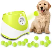 Automatic Dog Ball Launcher, Dog Ball Thrower Machine with 10-30Ft 3 Launching D