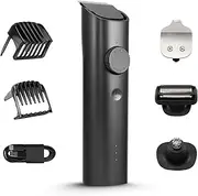 Xiaomi Grooming Kit Pro, 90mins Full Charge Runtime, Multiple Headsfor Full Body Grooming - Black