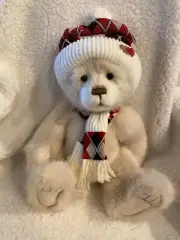COZY CHARLIE BEARS 2023 16" PLUSH POLAR BEAR