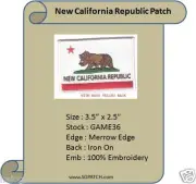 NEW CALIFORNIA REPUBLIC FLAG - FALLOUT PATCH - GAME36