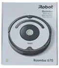 iRobot Roomba 670 Black Robotic Vacuum Cleaner