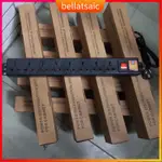 1U PDU 8 OUTLET METAL PO STRIP SURGE PROTECTOR 250V 10A 2500