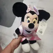 NWT VINTAGE Disneyland Minnie Mouse Kimono Plush Stuffed Animal Walt Disney
