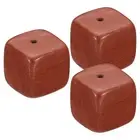3pcs Incense Holder Incense Burner Stick Holder Crystal Stone Incense Stand Red