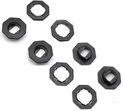 10PCS Car Floor Mat Carpet Fastener Retention Hold Clips Compatible With TOYOTA LEXUS LX ES LS IS RX NX GS GX Oval Clamps Fixing Clamps