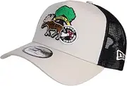 New Era Outdoor Patch Elk Elk A-Frame Trucker Cap, Stone, One Size