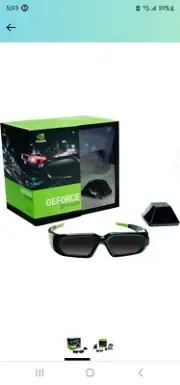 NVIDIA GeForce Wireless 3D Stereo Glasses Kit With Emitter - Electronics | Color