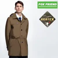 在飛比找森森購物網優惠-【FOXFRIEND】男款 長版防水防風透氣二合一風衣外套(