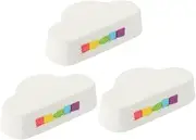 Healeved 3pcs Cloud Shape Bath Salt Portable for Home and Travel All Ages Safe and for Relaxation and Pampering