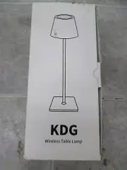 KDG 2 Pack Cordless Table Lamp,Portable LED Desk Lamp - Gold