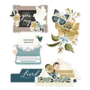 Remember Layered Chipboard Die-Cuts