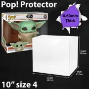 10" size 4 Pop! Protector for Funko Pop! Vinyl