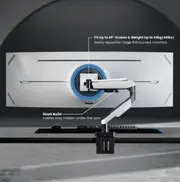 Brateck Single Heavy-Duty Gaming Monitor Arm