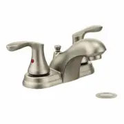 Cleveland Faucet Group 40225BN Cornerstone Low Arc Bathroom Faucet, Two Handl...