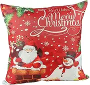 1pc Christmas Pillow Pillows Xmas Throw Pillow Sofa Cushion Christmas Home Decoration Christmas Throw Cushion Pillow Cushion Xmas Sofa Pillow Sofa Decorative Pillow Flax ETHZZLE