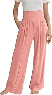 [Generic] Fashion Pants for Grils Leisure Style Soft Fit Trendy Comfy Comfortable Loose Elasticity Cute Toddler Trousers