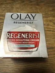 Olay Regenerist Micro-sculpting Cream Fragrance Free 1.70 Oz Brand New