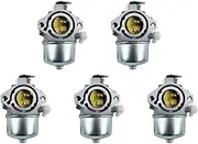 5X Compatible For Briggs & Stratton Carburetor Carb 28M707 28R707 28T707 28V707 694941 699831 Engine Lawn Mower Parts