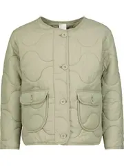 Youth Girl Onion Quilted Jacket