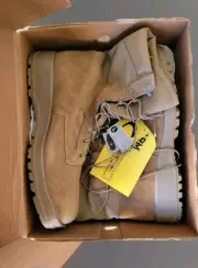 NEW BELLEVILLE SPEAR POINT LIGHTWEIGHT COYOTE HOT WEATHER TACTICAL BOOTS Size 14
