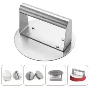 Griddle Accessories Gadget Burger Press for Hamburgers Round