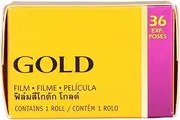 ISO 200 Color Negative Film for Kodak Cameras, 35mm 36 Exposures Color Print Film for Daylight and Electronic Flash Exposures