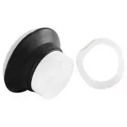 Bass Drum Enhancer ABS Rubber Bass Drum Kick Enhancer with Black Port Hole1093