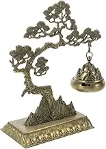 Generic Incense Burner Incense Holder Incense Stick Holder Incense Resin Burner Bakhoor Burner Chinese Art Incense Fountain Pine Incense Waterfall Incense Ball Bakhoor Comb Alloy Coffee