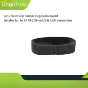 Lens Zoom Grip Rubber Ring Replacement for EF 70-200mm f/2.8L USM Camera Lens