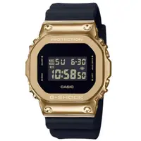 在飛比找蝦皮商城優惠-CASIO卡西歐 G-SHOCK 黑金時尚 高調奢華 金屬錶