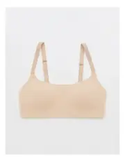 [Aerie] Smoothez Bra-Ish Wireless Bralette in Beige