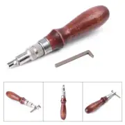 Leather Edge Stitching Groover Hand Craft DIY Pricking Groove Crease Tool Steel